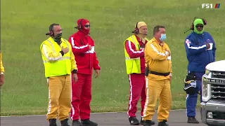 Michael Phillips Performs Black National Anthem/Star Spangled Banner Mix At NASCAR race Pocono 350