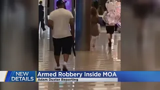 Armed man arrested after robbing Mall of America store