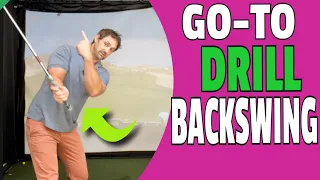 QUICK Backswing Lesson STOP Ruining Your Swing | Trail Arm Backswing Drill