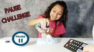 PAUSE CHALLENGE - PAUSE SLIME CHALLENGE!