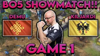 BEST OF 5 SHOWMATCH!! Game 1 - Liquid.DeMu (China) vs Kiljardi (HRE)