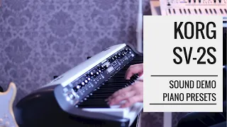 #KORG SV2 / #SV2S - Best #Stagepiano 2020 with built-in Speakers | Piano Presets | Sound Demo
