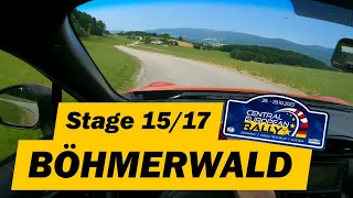 WRC Central European Rally 2023 | Stage 15/17 Böhmerwald | POV Recce