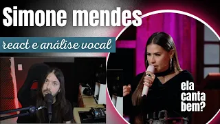 Simone Mendes canta bem?  Análise Vocal [REACT] Música Erro Gostoso