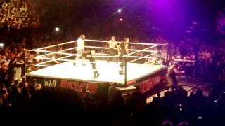 WWE Live. The Shield vs The Wyatt Family