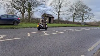 2017 PEUGEOT SPEEDFIGHT 4 50cc TWO STROKE SCOOTER TEST RIDE