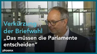 Bundestagswahl 2021: Gespräch mit Georg Thiel (Bundeswahlleiter) am 26.09.21