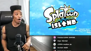 ETIKA REACTS TO "SPLATOON ISLAND" ( NEW SPLATOON DLC )