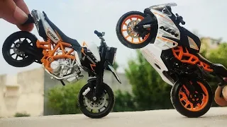 KTM RC 390 Vs KTM 990 Supermoto R | Model Bikes | Motorcycle | Bike | Auto Legends