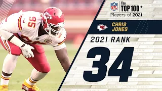 #34 Chris Jones (DE, Chiefs) | Top 100 Players in 2021