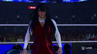 WWE 2K23 2023 The Sacred Riana vs Jenna Ortega