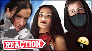 👩GIRLFRIEND REACTS: Alan Walker - Hello World!