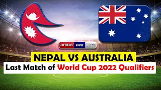 Nepal vs Australia Live|| Australia vs Nepal Live || World Cup 2022 Qualifiers Live