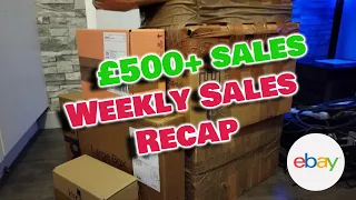Ebay Weekly Sales Report / Part Time Ebay UK Reseller