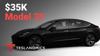 The $35,000 Model 3 is Here, Now What?