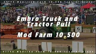 Embro Truck and Tractor Pull - OTTPA Modified Farm 10,500 Tractors