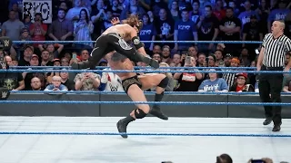 Randy Orton RKO on AJ Styles - Smackdown Live - March 7th, 2017