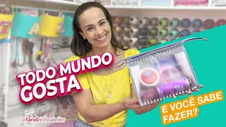 NECESSAIRE PARA VENDER O ANO TODO | Faça em vários tamanhos, não precisa de molde - DIY