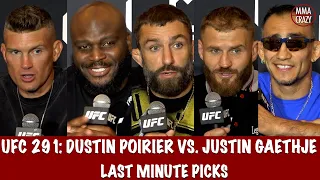 UFC 291: Dustin Poirier vs. Justin Gaethje 2 BMF Last Minute Picks