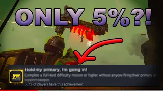 Only 5% of Players Got This Achievement in Helldivers 2