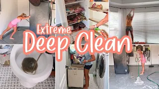 DEEP CLEAN HOUSE TRANSFORMATION / SUMMER CLEANING MOTIVATION / EXTREME DEEP CLEAN