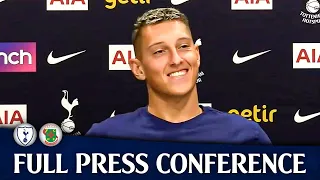 Gollini 'WE ARE VERY HAPPY' • Tottenham Vs Pacos De Ferreira • FULL PRE-MATCH PRESS CONFERENCE