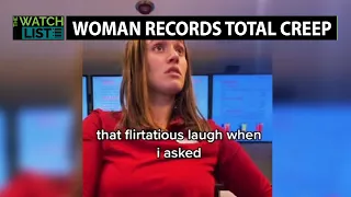 Woman Working Alone Secretly Records Total Creep Hitting On Her At Gas Station