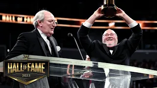 The late Tim White's brothers accept his Warrior Award: WWE Hall of Fame 2023