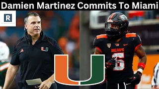 Damien Martinez Commits To Miami | Miami Hurricanes Transfer Portal News