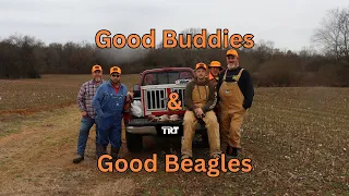 Rabbit Hunting In Northeast Alabama With Beagles. (Quick Hunt Before The Rain)