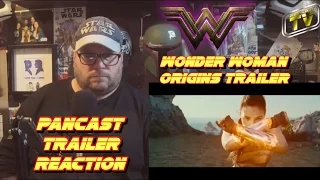 WONDER WOMAN ORIGINS TRAILER - Reaction