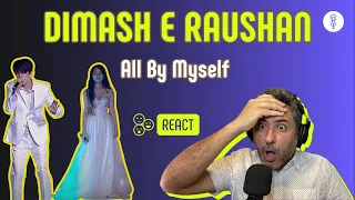 DIMASH & RAUSHAN | ALL BY MYSELF | Vocal coach REACTION & ANÁLISE | Rafa Barreiros