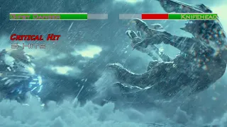 Gipsy Danger vs Knifehead...with healthbars