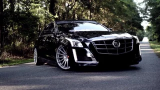 Prestons Slammed 2014 Cadillac CTS