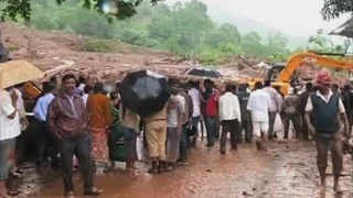 После схода оползня в Индии под землёй оказались более 150 человек (новости)