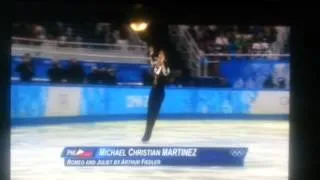 Michael Christian Martinez in Sochi Short program