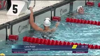 Lana Pudar 50m delfin finale i TRECE ZLATO
