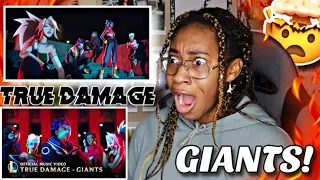 TRUE DAMAGE- GIANTS REACTION!! 🔥😳 (FIRST LISTEN) League of Legends | Favour