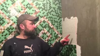 Как правильно клеить мозаику