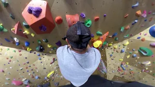 Pure Bouldering... Indoor rock climbing... Insta360 ONE X