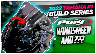 Yamaha R1 Puig Racing Windscreen and a Surprise from Rizoma!