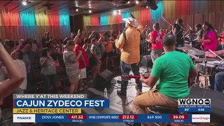 Where Y'at this Weekend? Cajun-Zydeco Fest, Rivershack Tavern, The Saenger, the Library