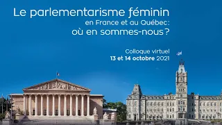 Le parlementarisme féminin - Conférence du 13 octobre 2021