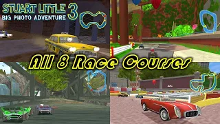 Stuart Little 3: Big Photo Adventure - All 8 Race Courses