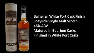 Balnellan White Port Cask Finish