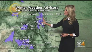 More Snow For Mountains, Rain In Denver