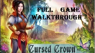 AE Mysteries CURSED CROWN walkthrough FULL.