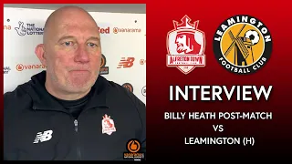 MATCH REACTION | Billy Heath vs Leamington (01/04/2023)