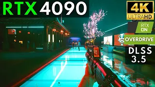 DLSS 3.5 in Cyberpunk 2077 2.0 - RTX 4090 | 4K Ray Tracing Overdrive