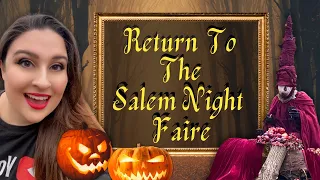 Return to the Salem Night Faire | Salem Massachusetts | Halloween in Salem | Autumn Becomes me Vlog